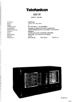 Telefunken 633-W-Schematic 